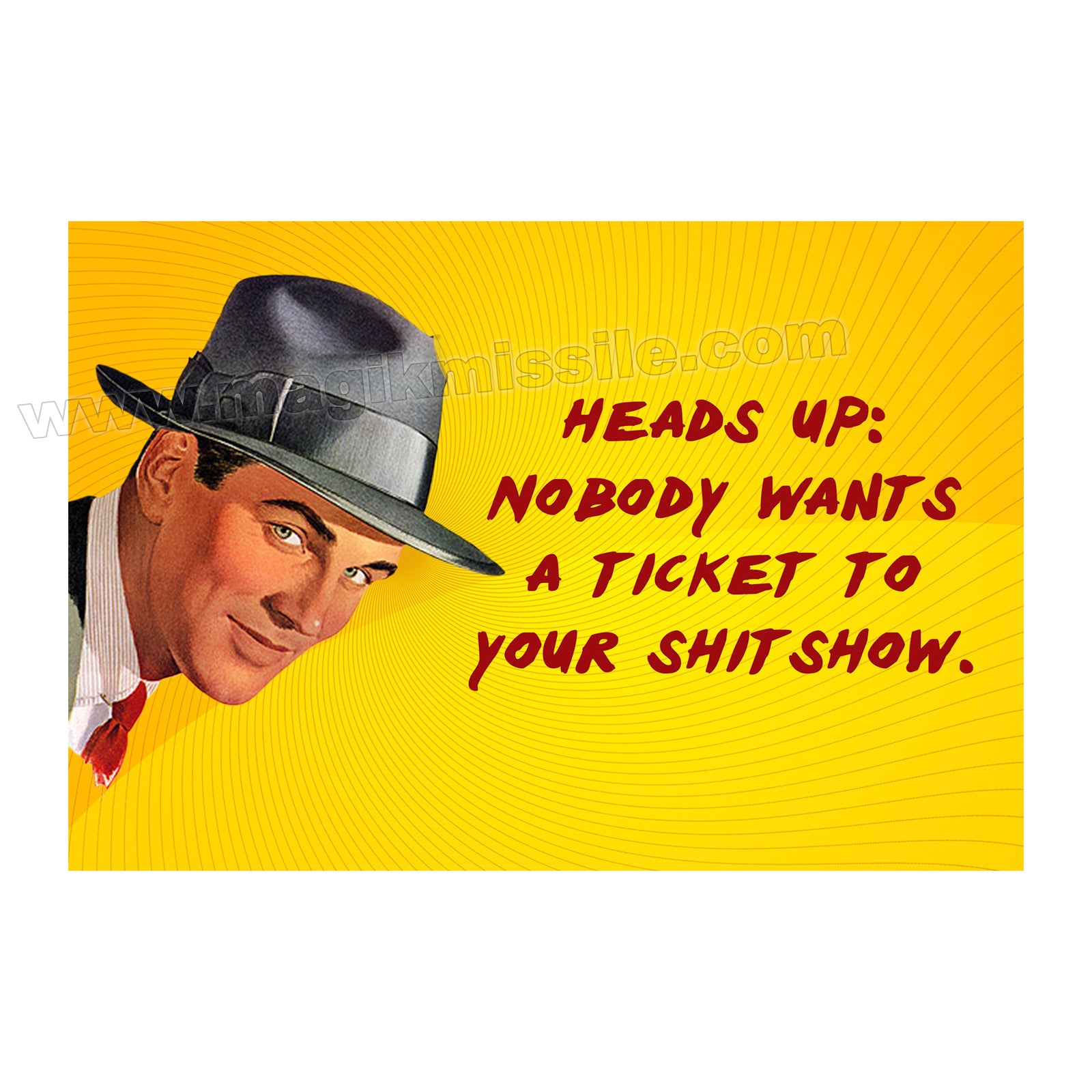 M382 - Funny Fridge Magnet