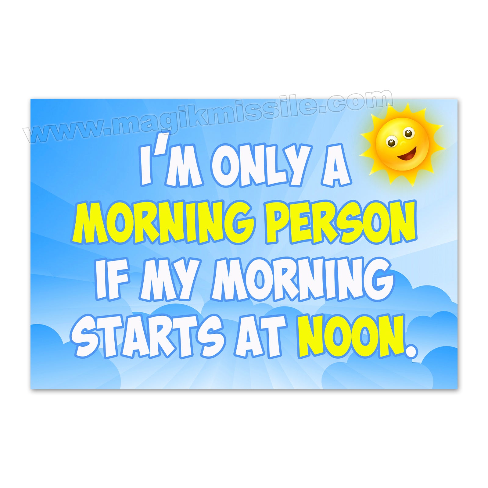 M383 - Funny Fridge Magnet