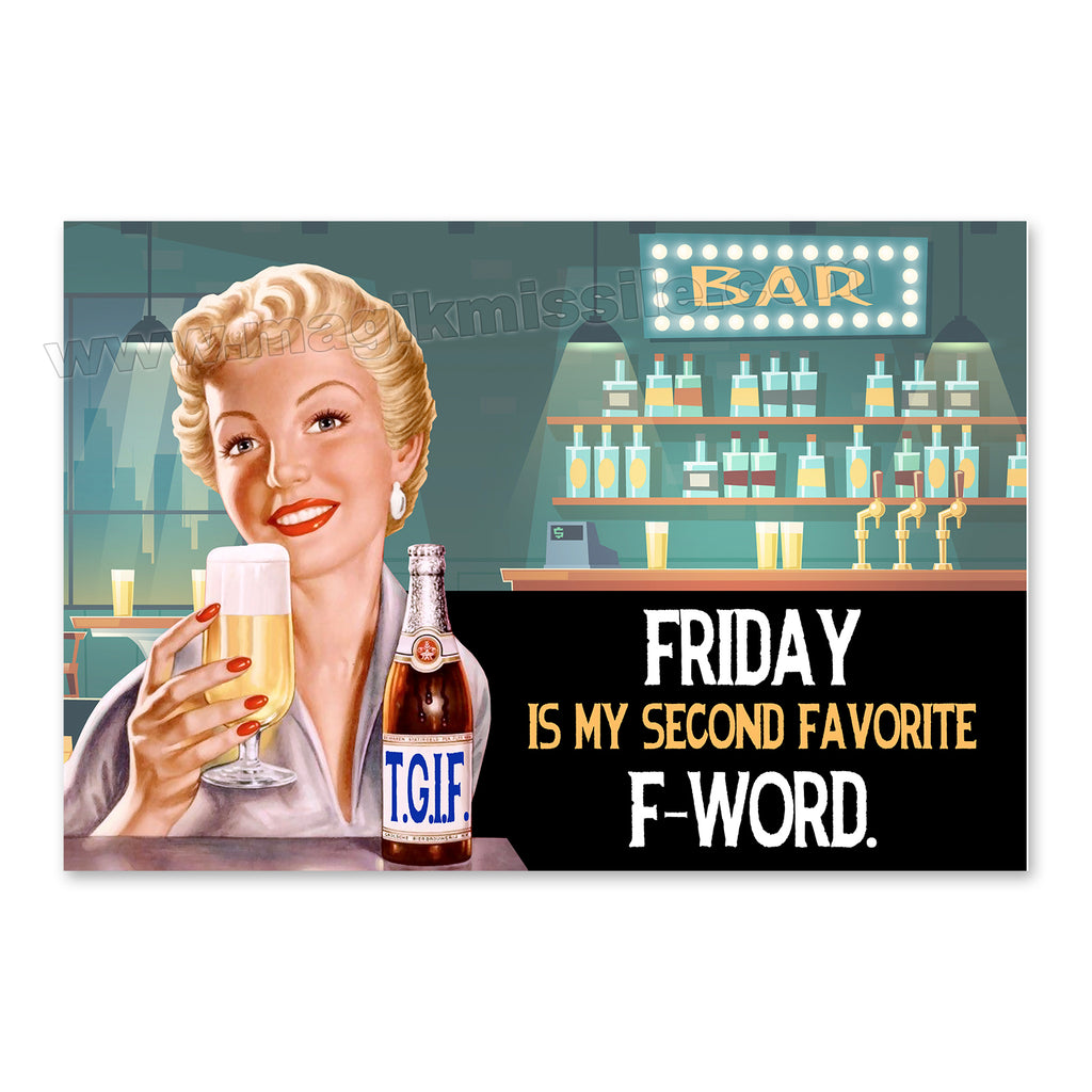 M391 - Funny Fridge Magnet