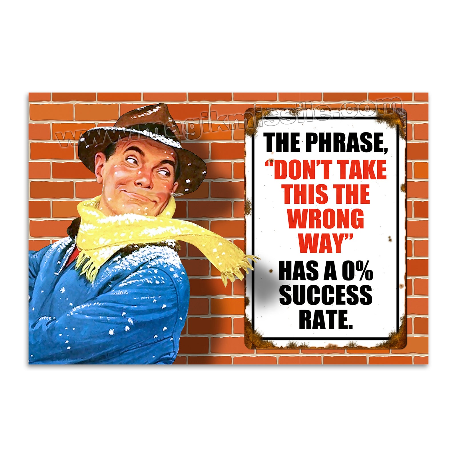 M442 - Funny Fridge Magnet