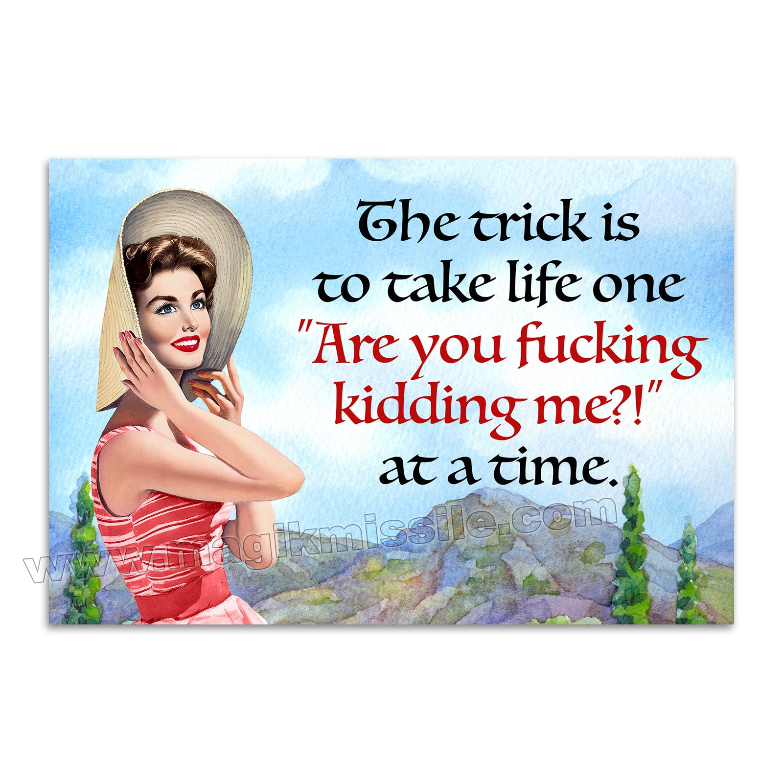 M444 - Funny Fridge Magnet