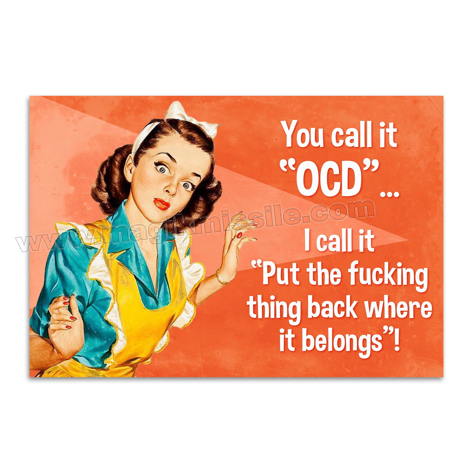 M447 - Funny Fridge Magnet