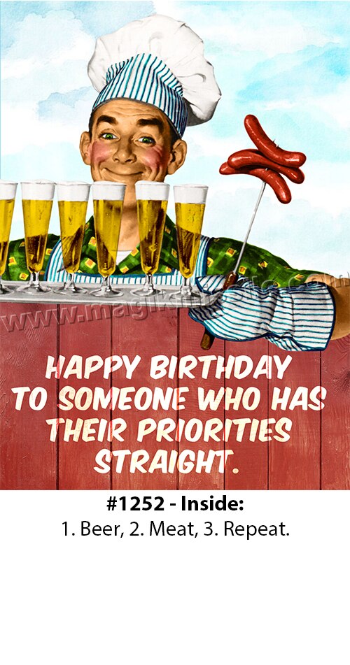 1252 - Funny Birthday Card