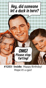 1253 - Funny Birthday Card