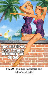 1259 - Funny Birthday Card