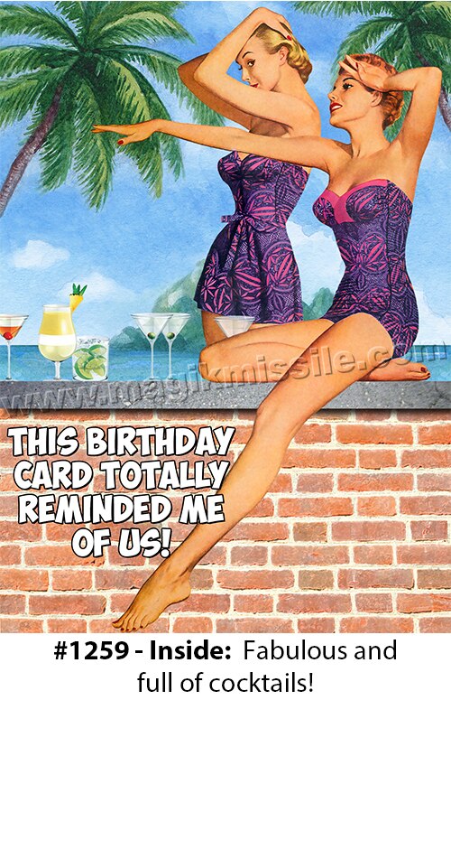 1259 - Funny Birthday Card