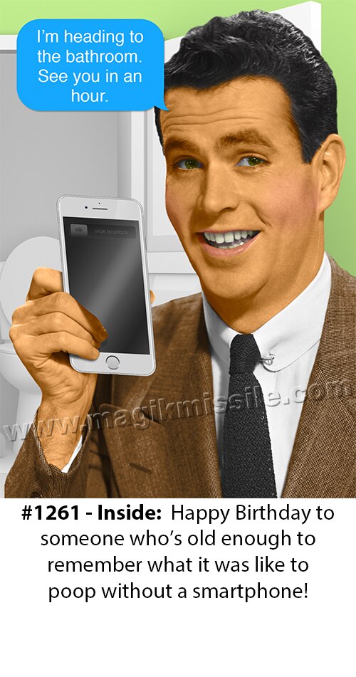 1261 - Funny Birthday Card