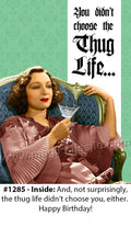 1285 - Funny Birthday Card