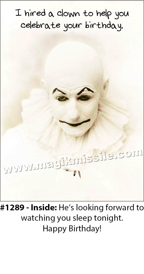 1289 - Funny Birthday Card