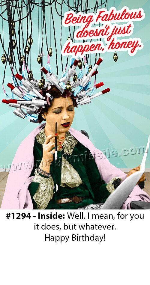 1294 - Funny Birthday Card