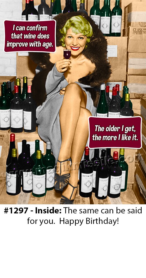 1297 - Funny Birthday Card