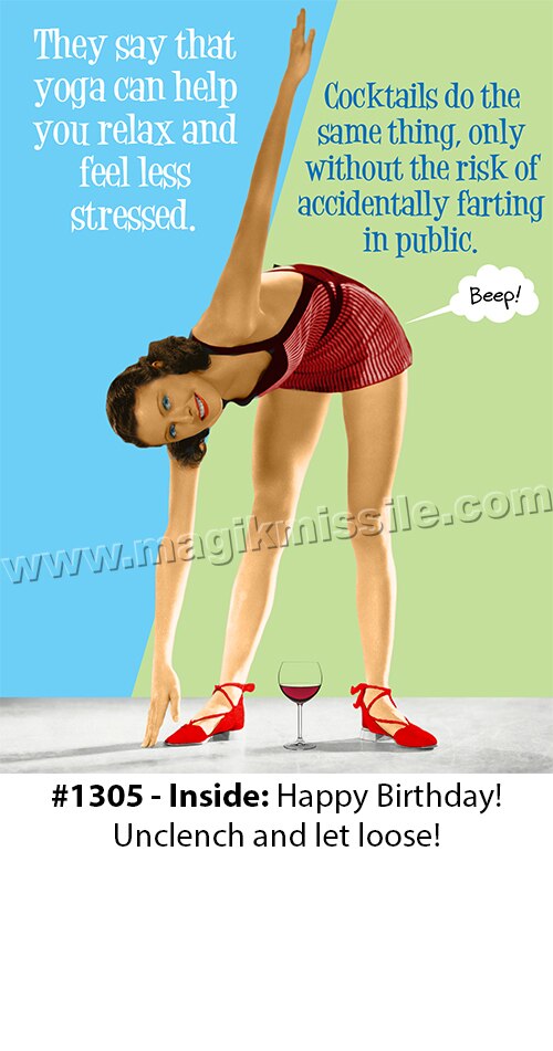 1305 - Funny Birthday Card