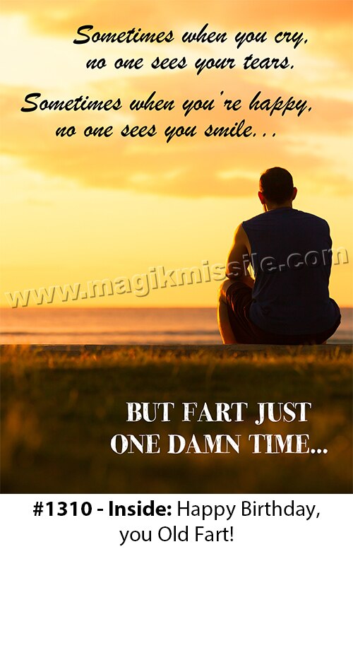 1310 - Funny Birthday Card