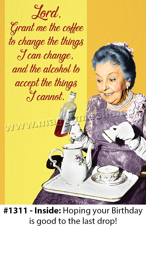 1311 - Funny Birthday Card