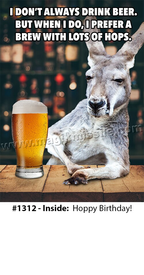 1312 - Funny Birthday Card