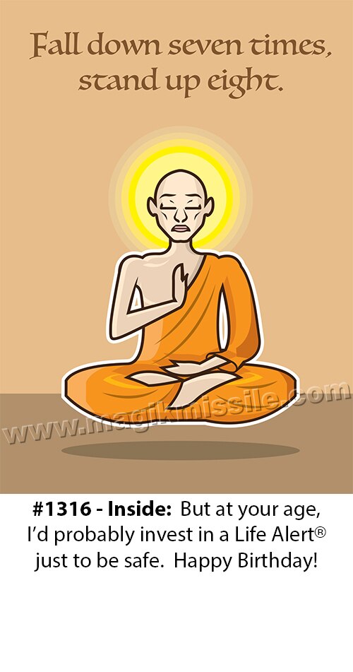 1316 - Funny Birthday Card
