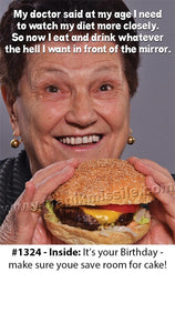 1324 - Funny Birthday Card