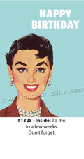 1325 - Funny Birthday Card