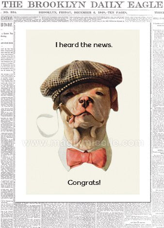 654 - Congratulations Card