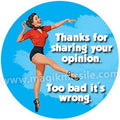 Opinion Button