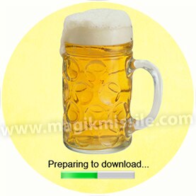 Beer Download Button