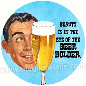Beer Holder Button