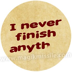 Never Finish Button