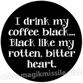 Black Coffee Button