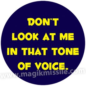 Tone of Voice Button