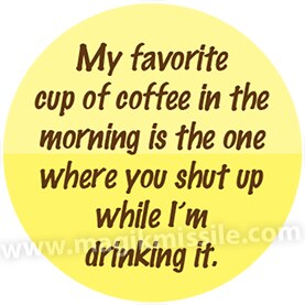 Favorite Coffee Button