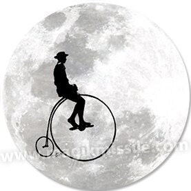 Over the Moon Button