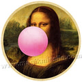 Mona Lisa Blows A Bubble button