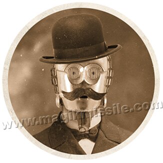 Gentleman C3P0 button