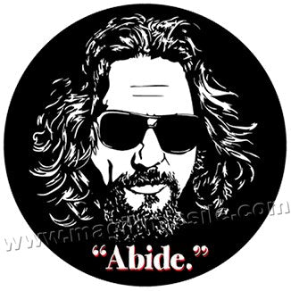 Abide! button