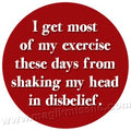 Shaking My Head button