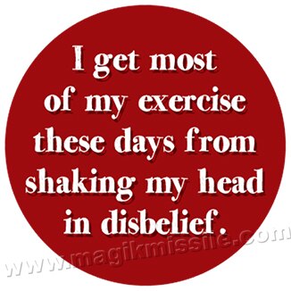 Shaking My Head button