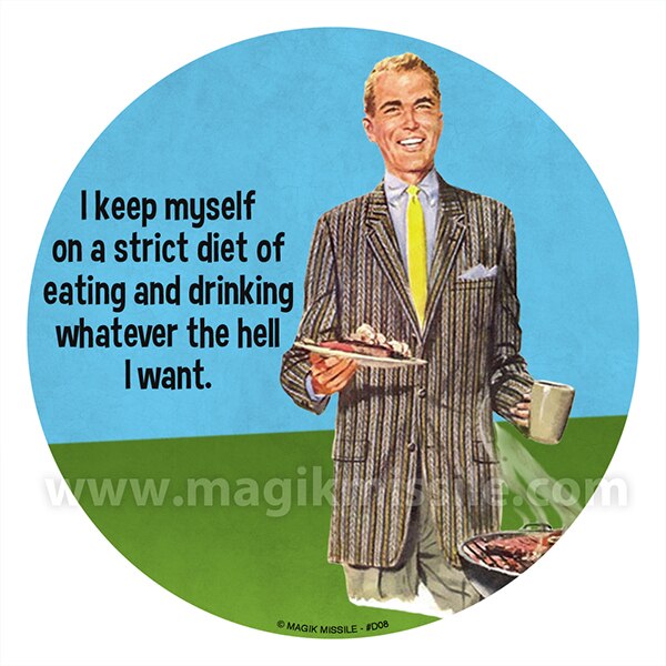 Strict Diet Decal