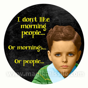 Morning People Decal
