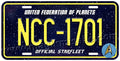 NCC-1701 license plate