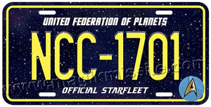 NCC-1701 license plate