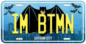 IM BTMN license plate