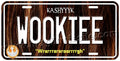 WOOKIEE license plate