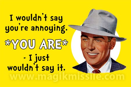 You're Annoying Magnet