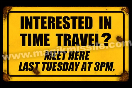 Time Travel magnet