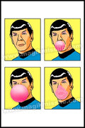 Spock Bubblegum magnet