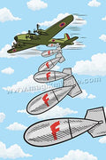 Dropping "F" Bombs magnets