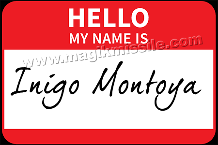Hello, My Name Is... magnet