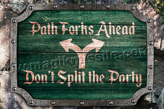 Don't Split the Party magnet