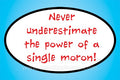Single Moron Magnet