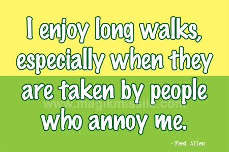 Long Walks Magnet